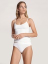 Slip coupe classique coton & tencel CALIDA "Natural Joy" 22355 - Blanc 001