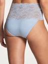 Culotte coton & dentelle taille haute CALIDA "Sensual Secrets" 21431 - Harmony Blue 470