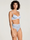 Culotte coton & dentelle taille haute CALIDA "Sensual Secrets" 21431 - Harmony Blue 470