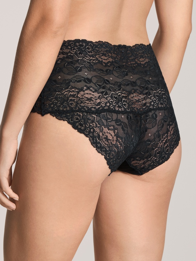 Culotte taille haute tout dentelle CALIDA "Sensual Secrets" 22034 - Almondine 335