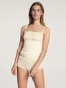 Shorty coupe classique coton & dentelle CALIDA "Sensual Secrets" 24331 - Albaster Cream 911