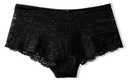 Shorty coupe classique coton & dentelle CALIDA "Sensual Secrets" 24331 - Noir 992