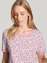 Pyjama  dame short 3/4 en 100% coton durable CALIDA "Lovely Nights" 47556 - Cashmere Rose 214