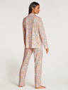 Pyjama long dame 100% coton CALIDA "Night Lovers" 43629 - Honeycomb 038