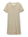 Chemise de nuit dame 95cm 100% coton CALIDA "Blooming Night" 31193 - Tender Green 652