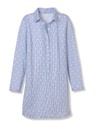 Chemise de nuit dame coton & tencel CALIDA "Favourites Daisy" 30596 - Milky Blue 382