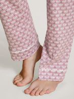 Pyjama dame long boutonné 100% coton CALIDA "Endless Dreams" 43821 - Fragrant Lilac 283