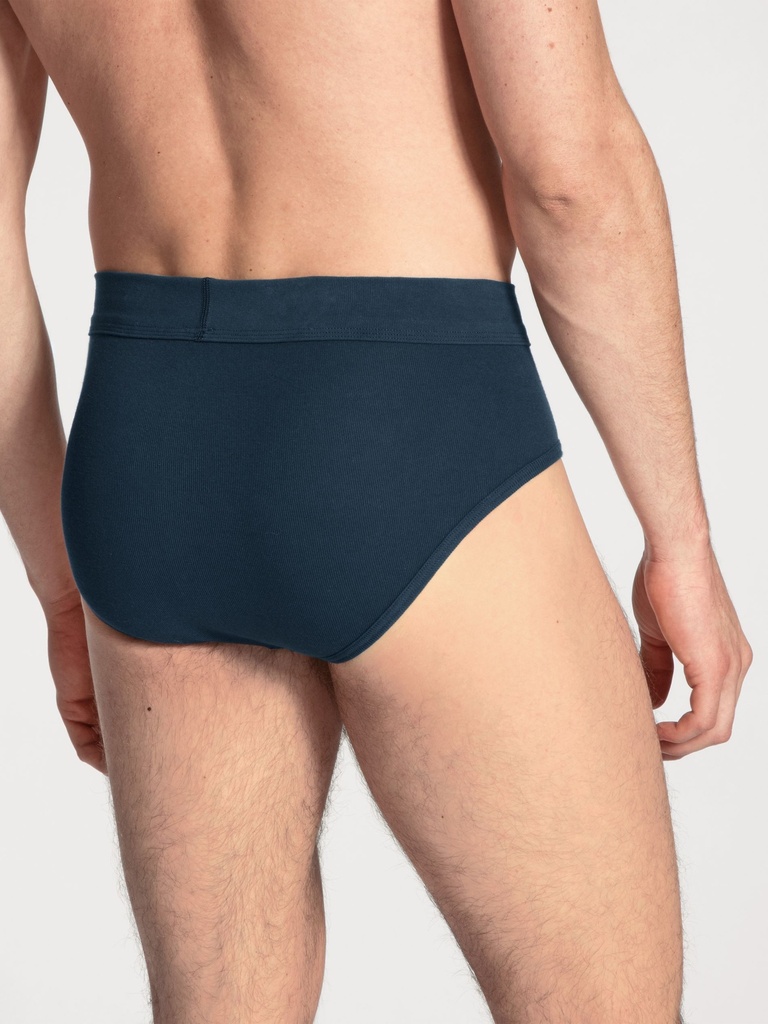 Slip homme avec ouverture 100% coton CALIDA "Cotton 1:1" 23112 - Admiral 883