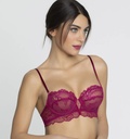 Soutien-gorge corbeille LISE CHARMEL "Sublime en Dentelle" ACH3013 - Fuchsia sublime 2470