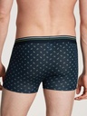 Boxer homme fantaisie 95% coton CALIDA "Cotton Code Design" 26684 - Clover Green 619