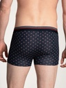 Boxer homme fantaisie 95% coton CALIDA "Cotton Code Design" 26684 - Dark Sapphire 479