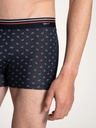 Boxer homme fantaisie 95% coton CALIDA "Cotton Code Design" 26684 - Dark Sapphire 479