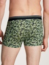 Boxer homme fantaisie 95% coton CALIDA "Cotton Code Design" 26684 - Olive Oli 676