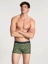 Boxer homme fantaisie 95% coton CALIDA "Cotton Code Design" 26684 - Olive Oli 676