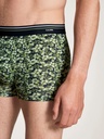 Boxer homme fantaisie 95% coton CALIDA "Cotton Code Design" 26684 - Olive Oli 676