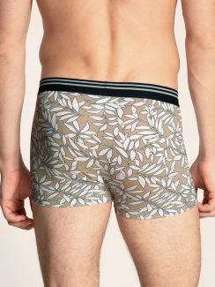 Boxer homme fantaisie 95% coton CALIDA "Cotton Code Design" 26684 - White Pepper 913