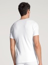 T-shirt homme courte manche 95% Coton CALIDA "Cotton Code" 14290 - Blanc 001
