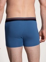 Boxer homme 95% coton durable CALIDA "Cotton Code" 25390 - Indian Blue 425