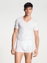 Boxer homme 95% coton durable CALIDA "Cotton Code" 25590 - Blanc 001