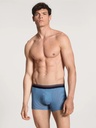 Boxer homme fantaisie 95% coton CALIDA "Cotton Stretch" 25287 - Indian Blue 425