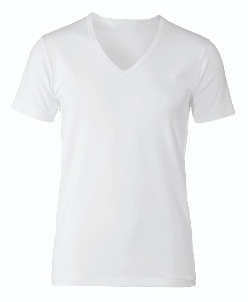 T-shirt homme courte manche tencel thermorégulant CALIDA "Focus" 14065 - Blanc 001