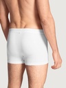 Boxer homme tencel & coton respirant & thermorégulant CALIDA "Focus" 26065 - Blanc 001