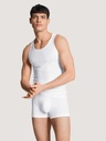 Singlet homme en coton durable & anti-odeurs CALIDA "Pure & Style" 12986 - Blanc 001