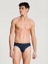 Slip homme 94% coton respirant & anti-odeurs CALIDA "Pure & Style" 21986 - Indigo Mood 509