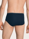 Slip homme avec ouverture 100% coton CALIDA "Twisted Cotton" 22010 - Admiral 883