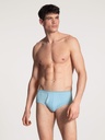 Slip homme avec ouverture 100% coton CALIDA "Twisted Cotton" 22010 - Eisblau 680