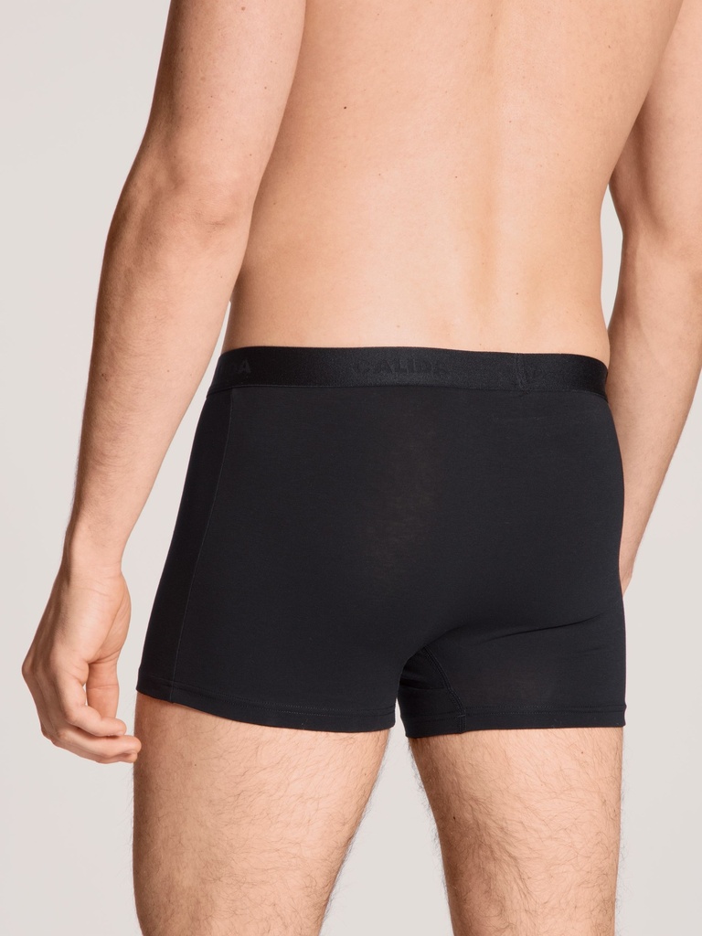 Boxer homme 95% Coton - Pack de 3 - CALIDA "Natural Benefit" 26341- Noir 992