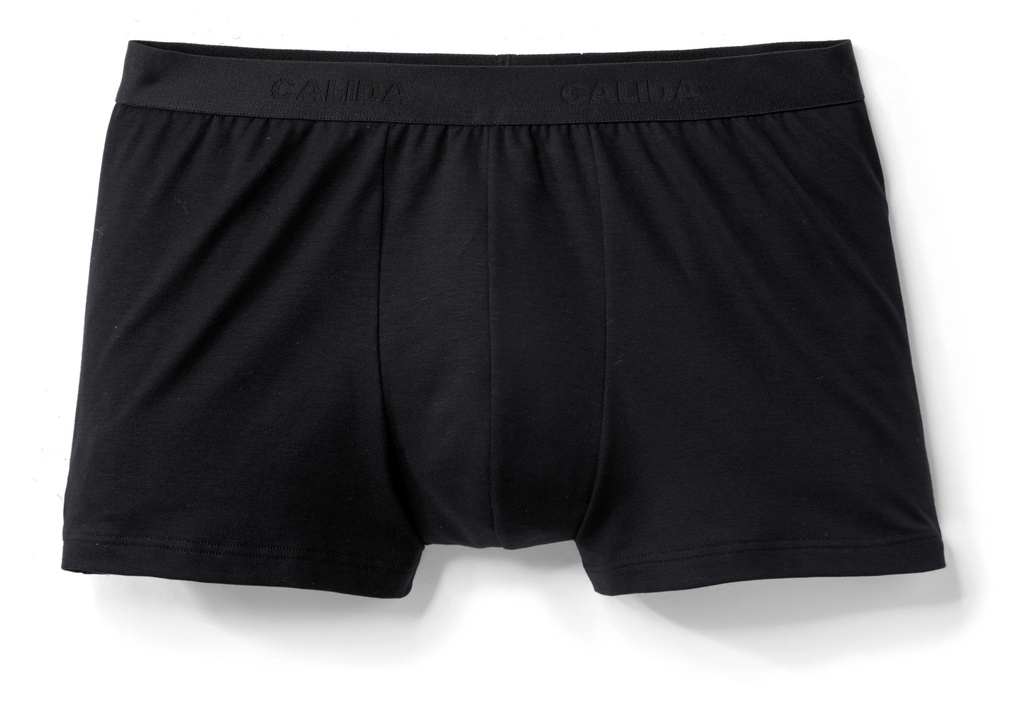 Boxer homme 95% Coton - Pack de 3 - CALIDA "Natural Benefit" 26341- Noir 992