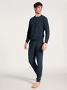 Pantalon de jogging homme homewear 95% coton CALIDA "Remix Basic Lounge" 29181 - Dark sapphire 479