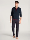 Pantalon de jogging homme homewear 95% coton CALIDA "Remix Basic Lounge" 29181 - Dark sapphire 479