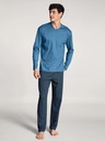 Pyjama homme 100% coton CALIDA "Relax Streamline Comfort Fit" 42864 - Parisian Blue 436