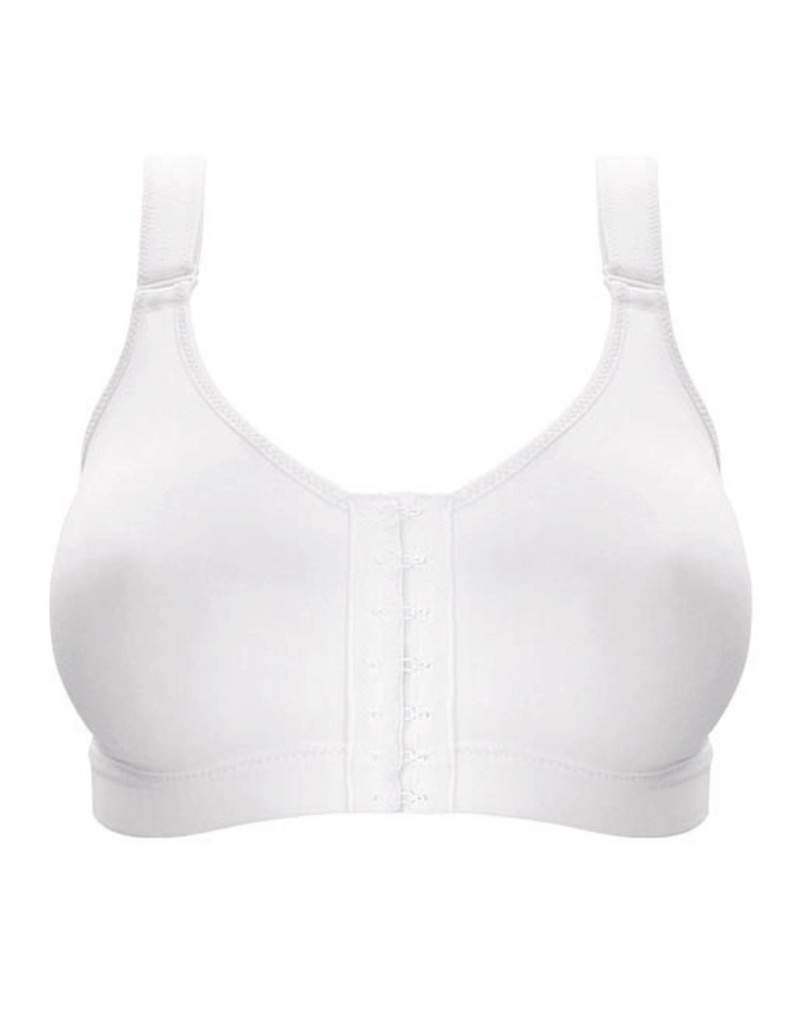 Soutien-gorge de sport sans armatures & fermeture avant ANITA ACTIVE "Frontline open" 5523 - Blanc 006