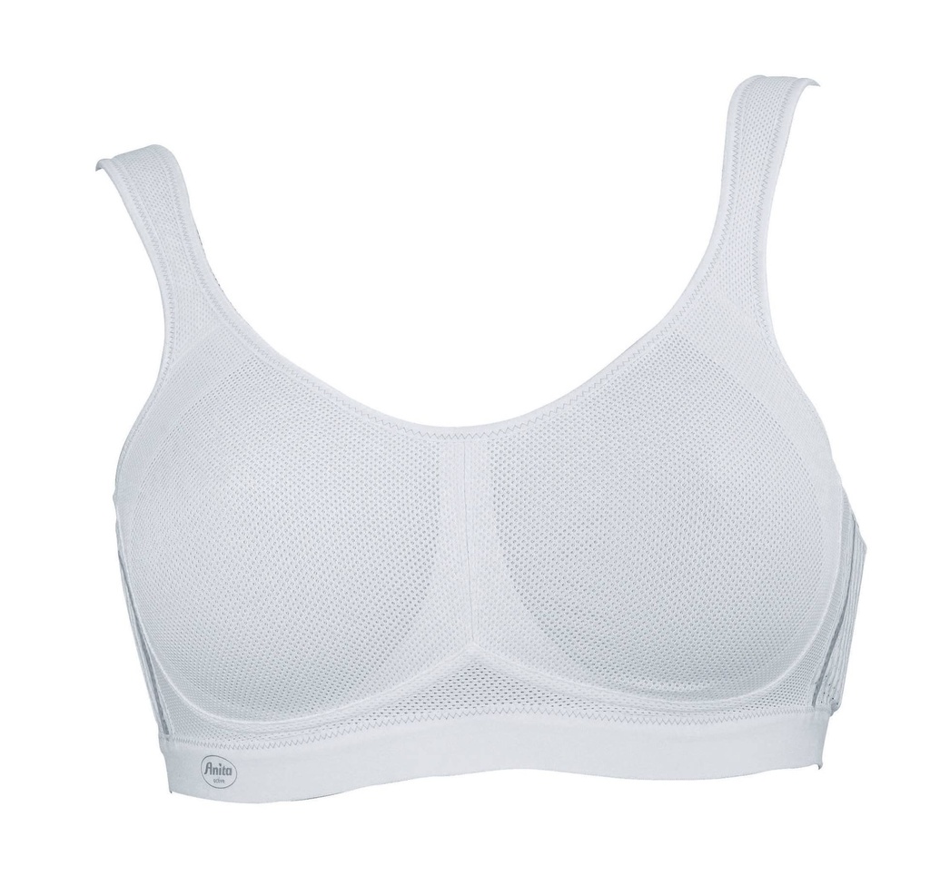 Soutien-gorge de sport maintien extrême sans armatures ANITA ACTIVE "Air control" 5533 - Blanc 006