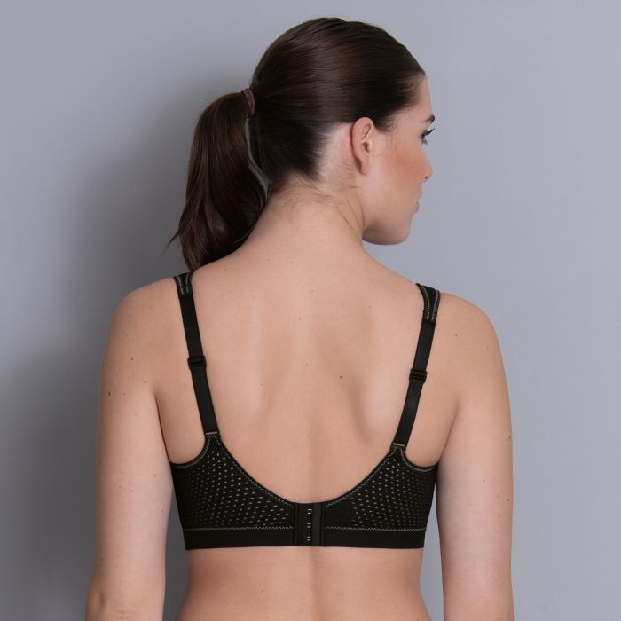 Soutien-gorge de sport maintien extrême sans armatures ANITA ACTIVE "Air control" 5533 - Noir 001