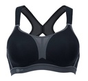 Soutien-gorge de sport sans armatures ANITA ACTIVE "DynamiX star" 5537 - Noir/anthracite 445