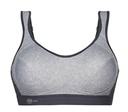 Soutien-gorge de sport sans armatures ANITA ACTIVE Maximum Support "Extrême control" 5527 - Gris chiné 254