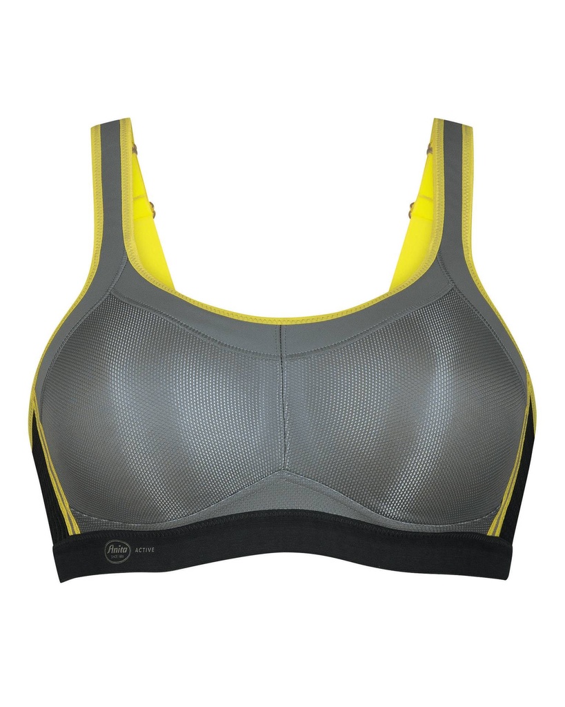 Soutien-gorge de sport sans armatures ANITA ACTIVE "Momentum" 5529 - Gris iconique 468