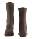 Chaussettes laine dame FALKE "Softmerino" 47488 - Dark brown 5239