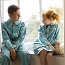 Pyjama boutonné enfant en pilou JUSQU'AU LEVER DU JOUR - Hermine