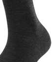 Chaussettes 3/4 laine dame FALKE "Softmerino" 47438 - Anthracite 3089