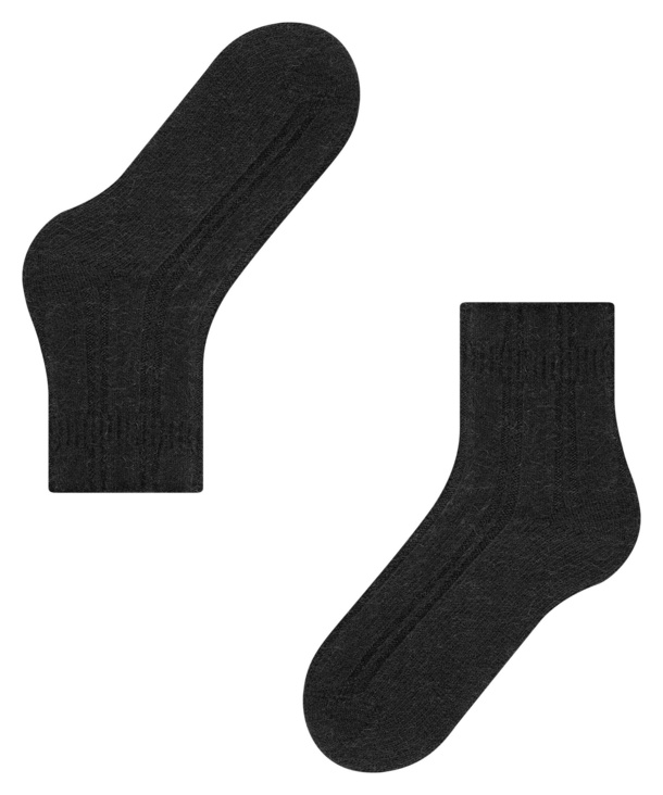 Chaussettes de Lit angora dame FALKE "Bedsock" 47470 - Black 3009