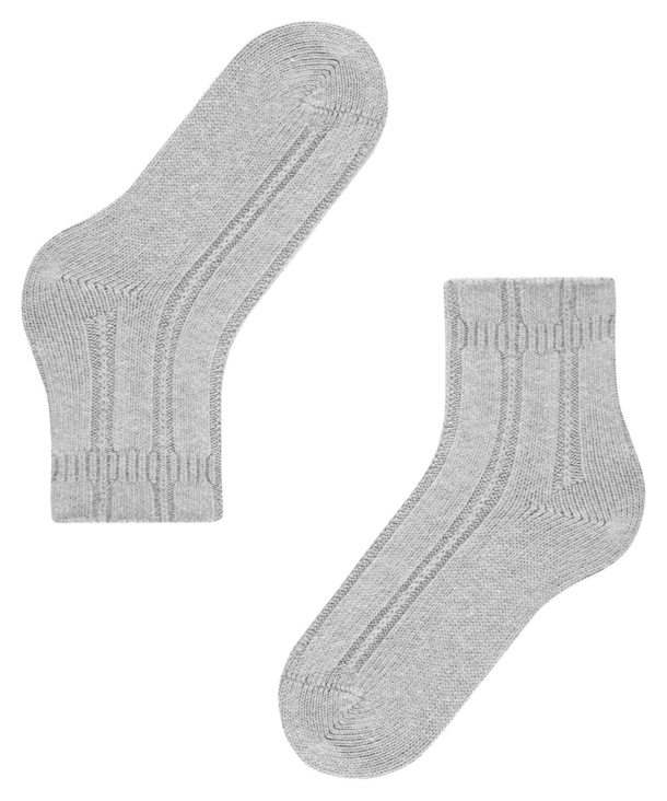 Chaussettes de Lit angora dame FALKE "Bedsock" 47470 - Silver 3290