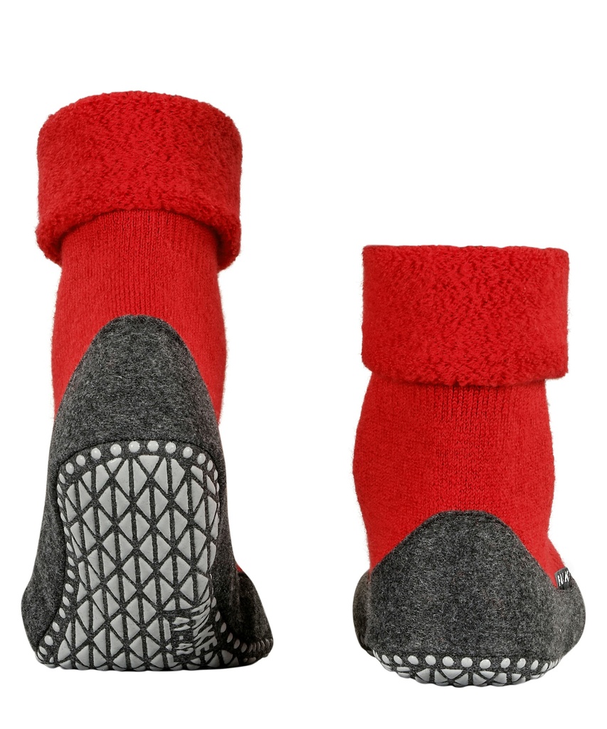 Chaussettes Hommes antidérapantes FALKE "Cosyshoe" 16560 - Fire 8150