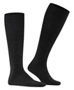 Chaussettes 3/4 Hommes Laine FALKE "Airport" 15435 - Anthracite 3080