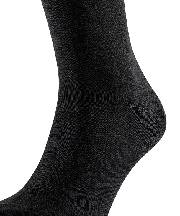 Chaussettes 3/4 Hommes Laine FALKE "Airport" 15435 - Black 300