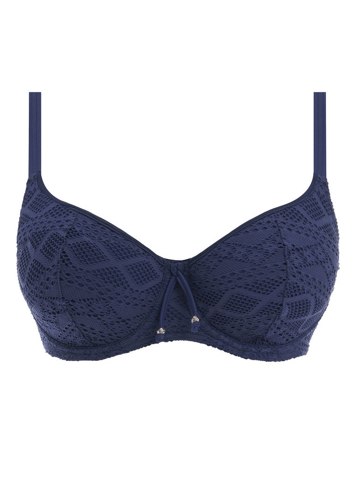 Dessus de bikini armature paddé décolleté plongeant FREYA "Sundance" AS3970 - Denim DEN